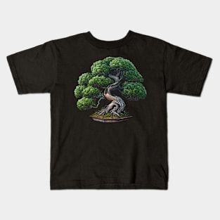 Hedera Helix Bonsai Kids T-Shirt